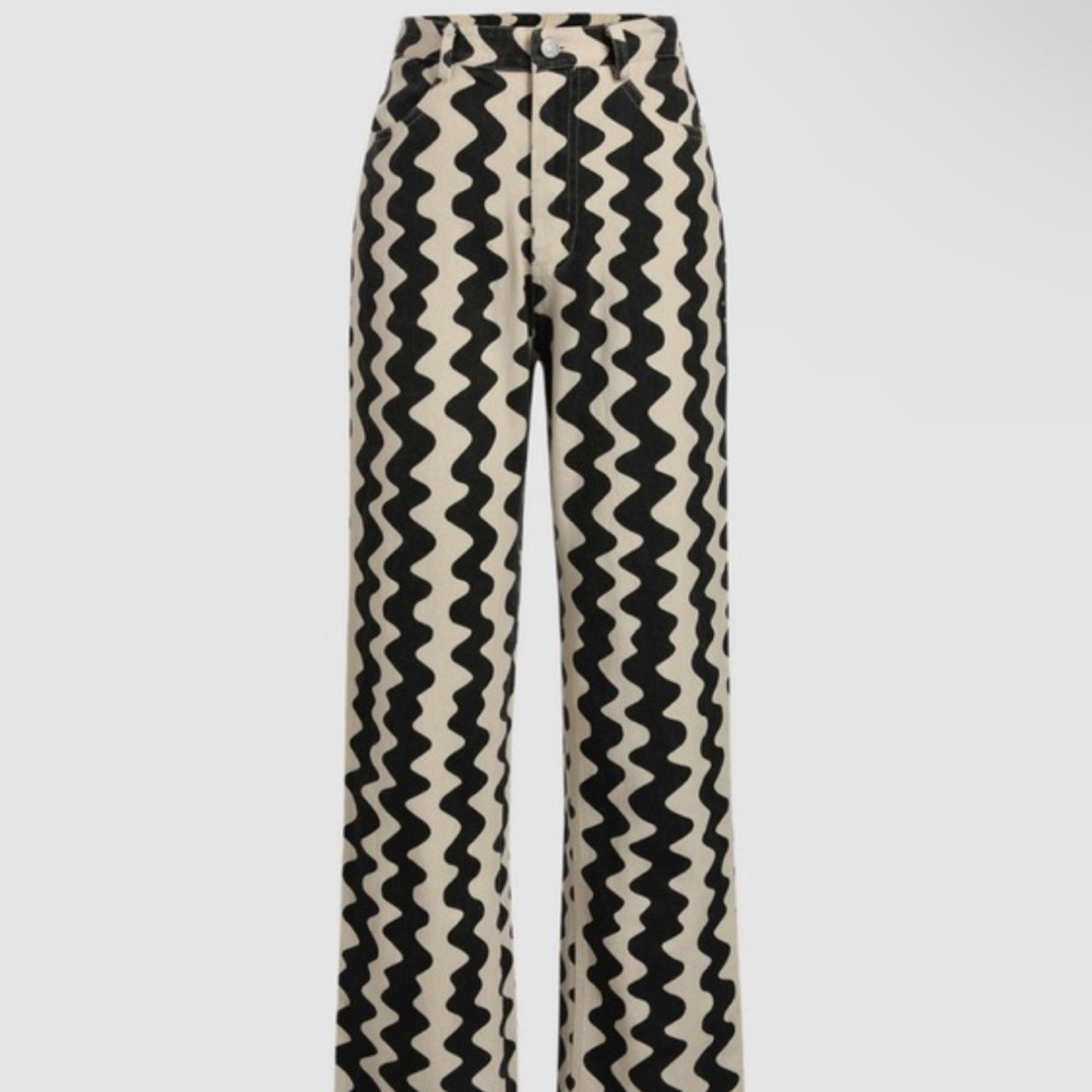 Brand New Wavy Retro Cider Jeans